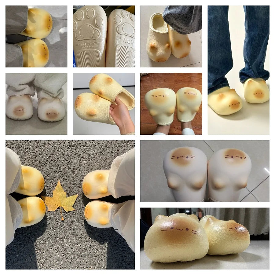 MeowClogs™ – Zuecos para gatos con estampado de huellas